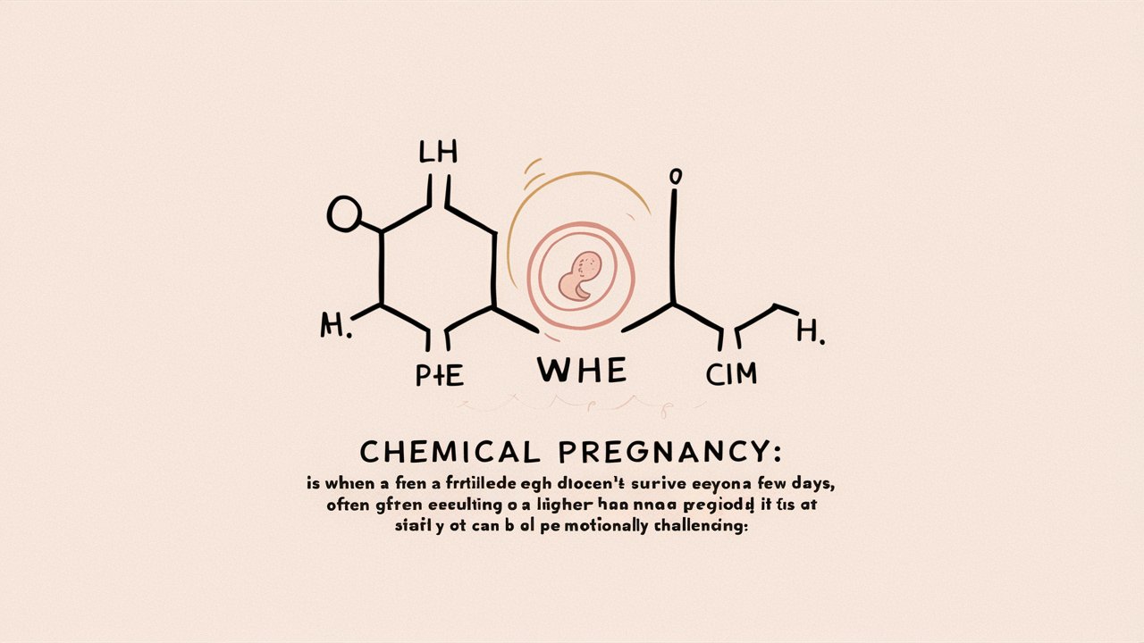 what is a chemical pregnancy
