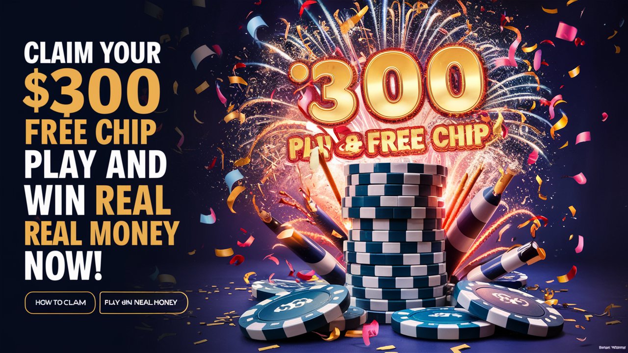 $300 Free Chip No Deposit Casino: How to Claim, Play, and Win Real Money