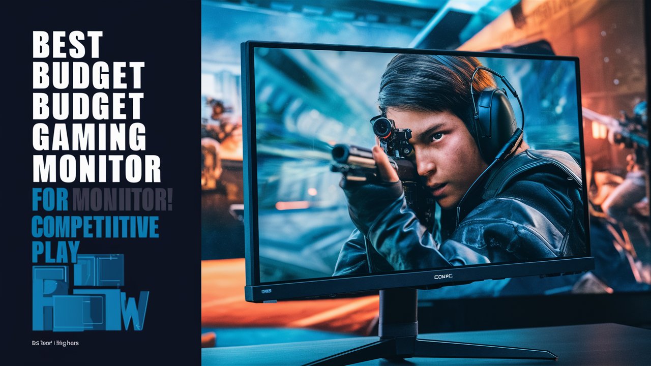 best budget gaming monitor for competitive play​
